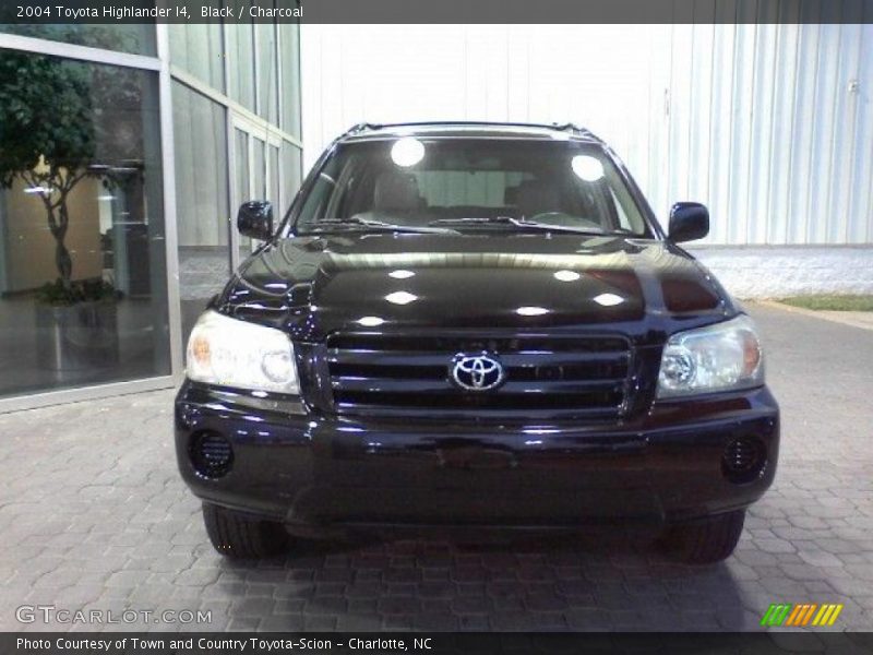 Black / Charcoal 2004 Toyota Highlander I4
