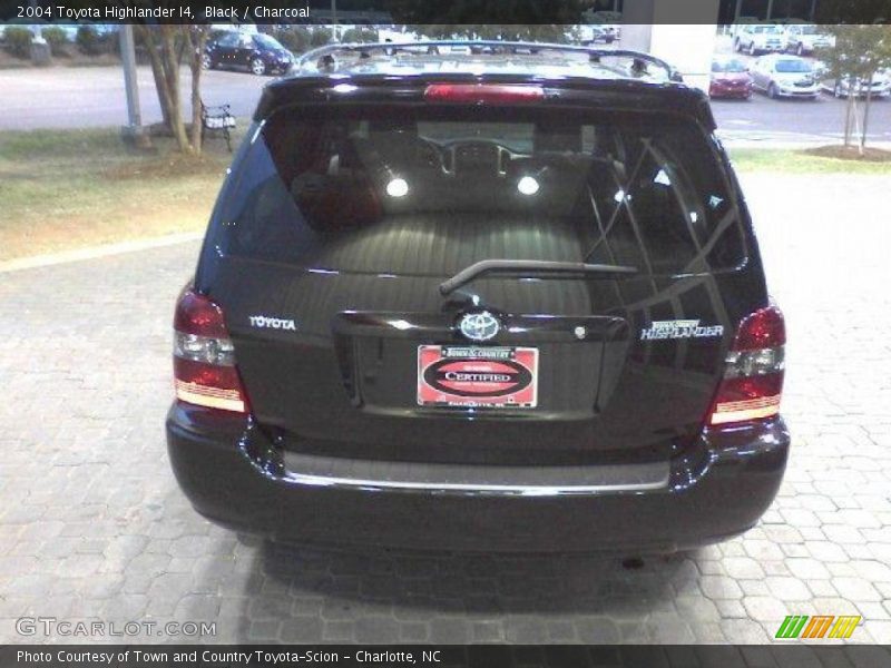 Black / Charcoal 2004 Toyota Highlander I4