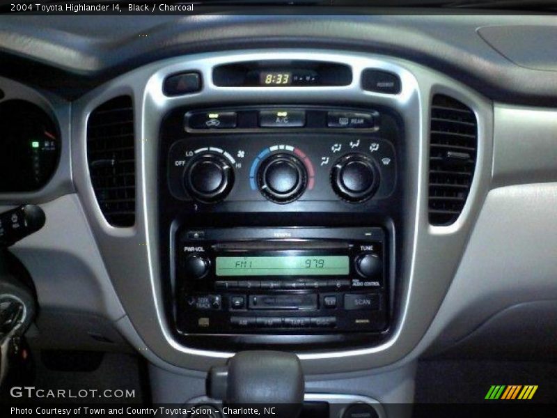 Black / Charcoal 2004 Toyota Highlander I4