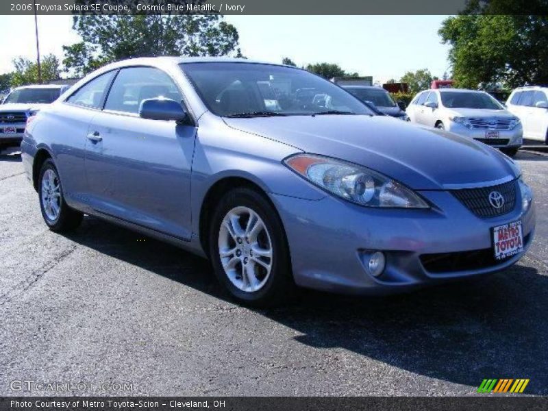 Cosmic Blue Metallic / Ivory 2006 Toyota Solara SE Coupe