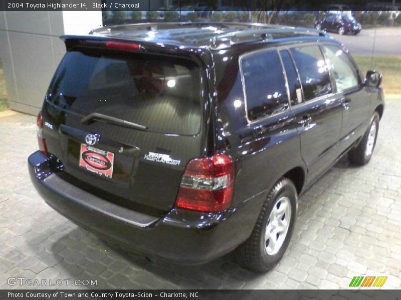 Black / Charcoal 2004 Toyota Highlander I4