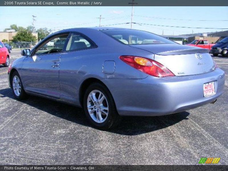 Cosmic Blue Metallic / Ivory 2006 Toyota Solara SE Coupe