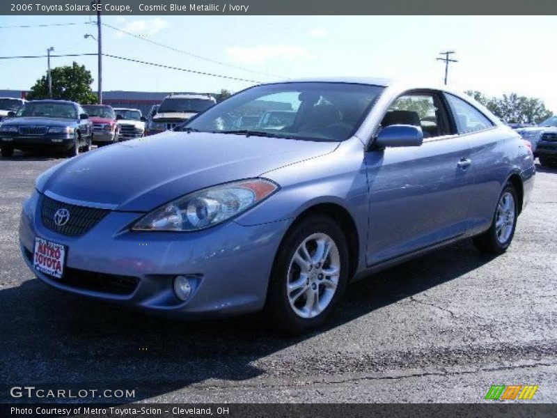 Cosmic Blue Metallic / Ivory 2006 Toyota Solara SE Coupe