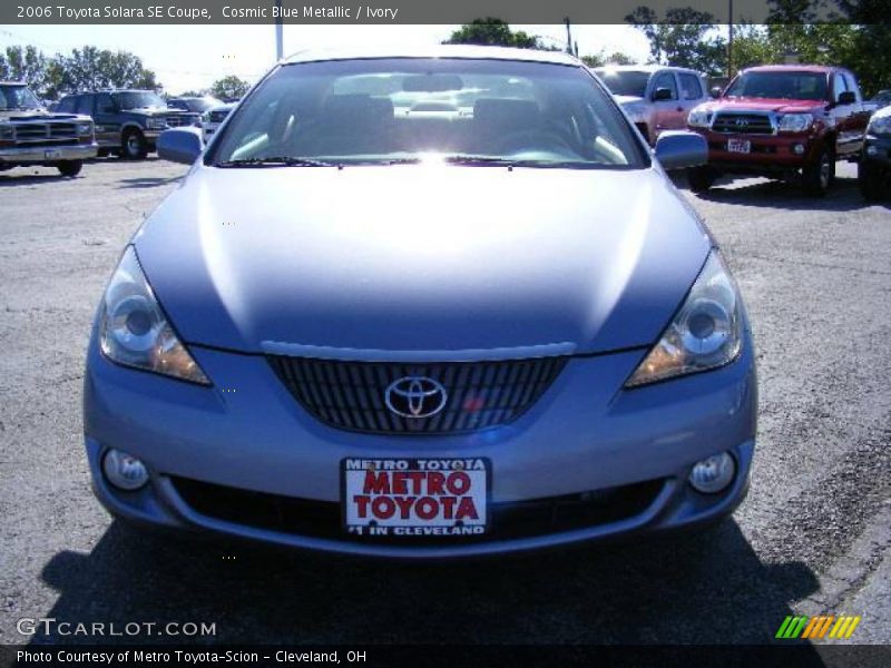 Cosmic Blue Metallic / Ivory 2006 Toyota Solara SE Coupe