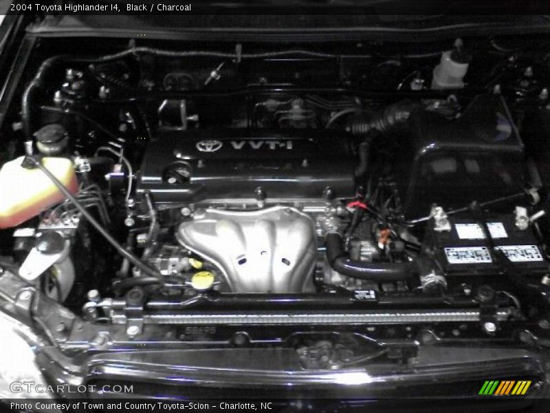 Black / Charcoal 2004 Toyota Highlander I4