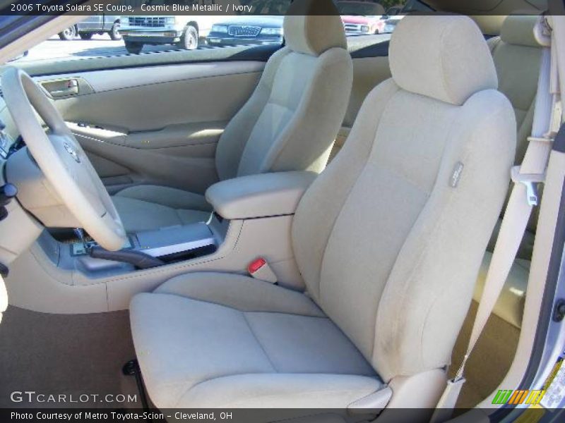 Cosmic Blue Metallic / Ivory 2006 Toyota Solara SE Coupe
