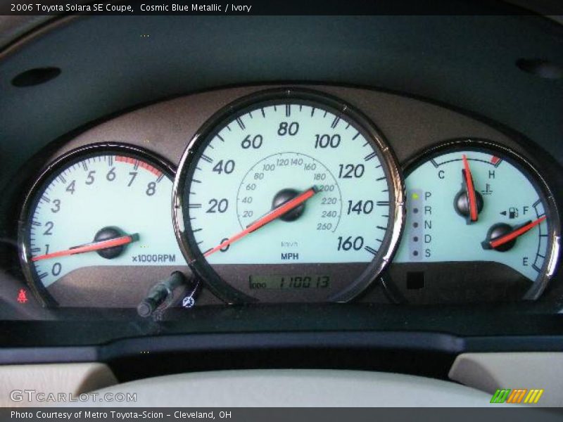 Cosmic Blue Metallic / Ivory 2006 Toyota Solara SE Coupe