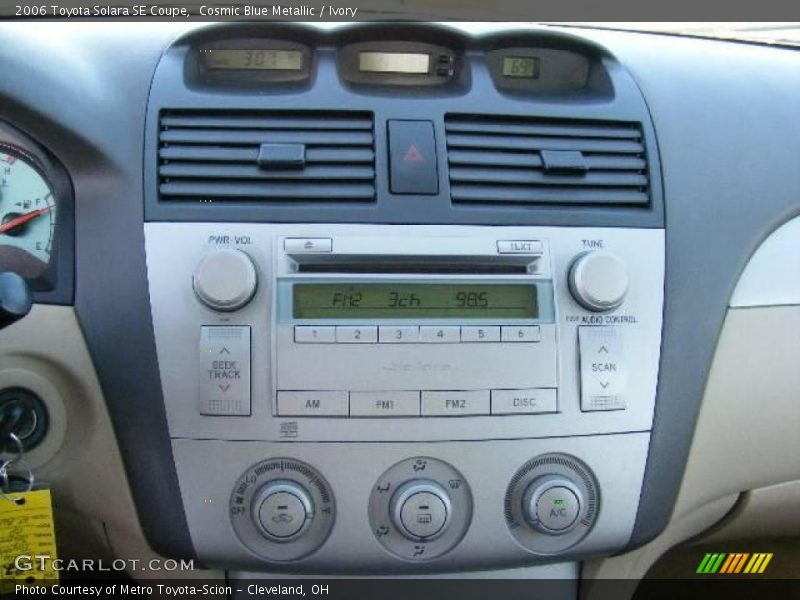 Cosmic Blue Metallic / Ivory 2006 Toyota Solara SE Coupe