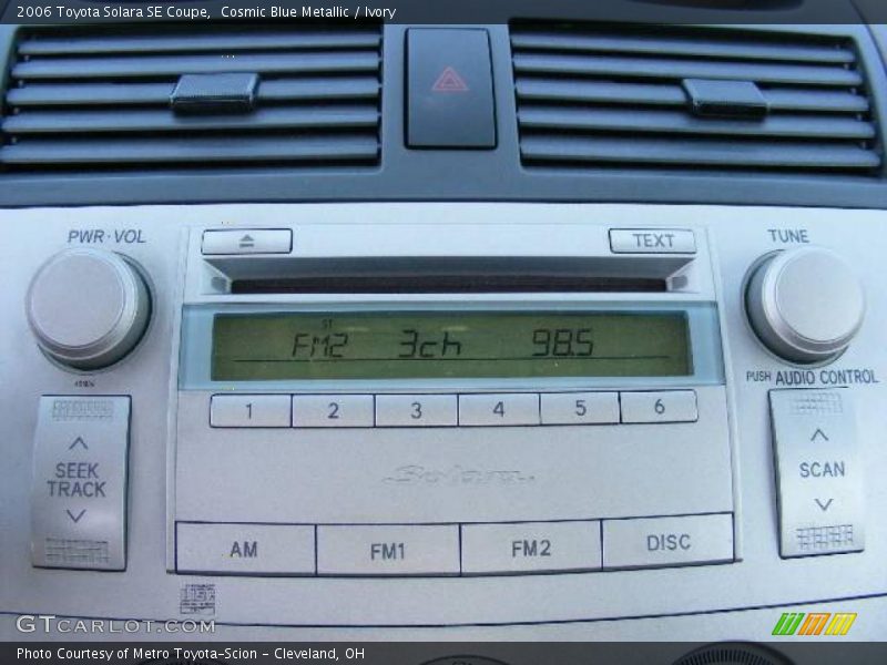 Cosmic Blue Metallic / Ivory 2006 Toyota Solara SE Coupe