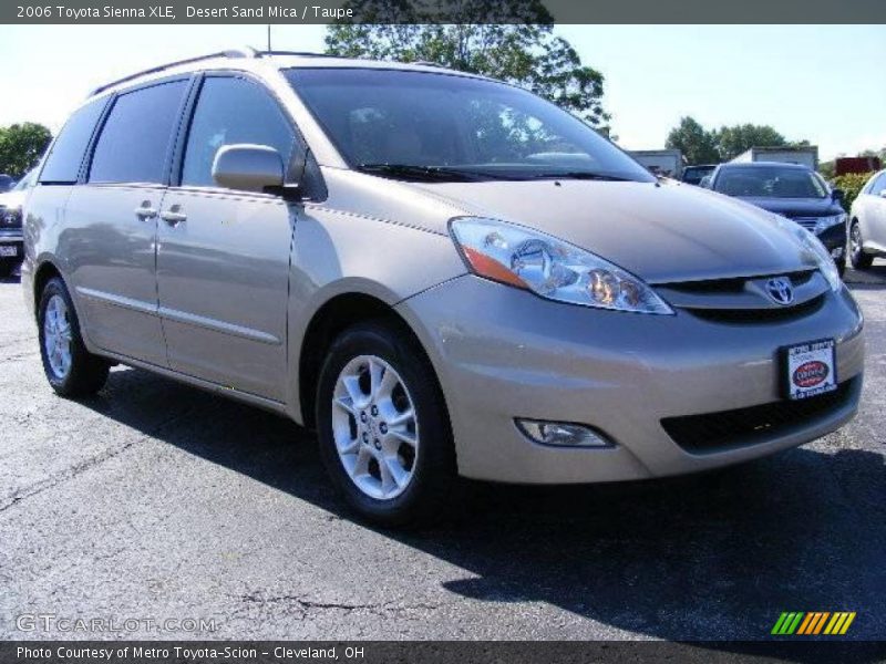 Desert Sand Mica / Taupe 2006 Toyota Sienna XLE