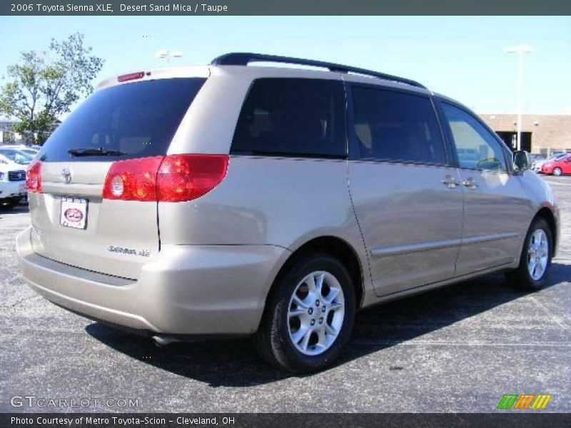 Desert Sand Mica / Taupe 2006 Toyota Sienna XLE