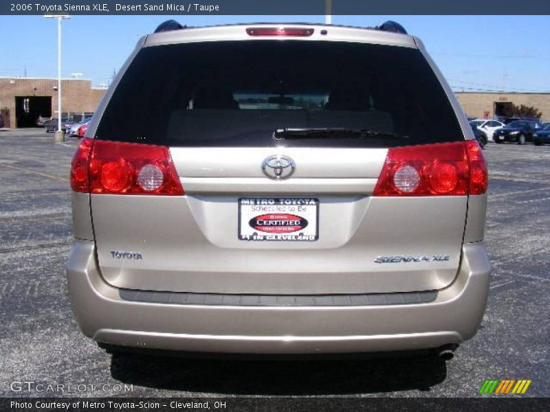 Desert Sand Mica / Taupe 2006 Toyota Sienna XLE