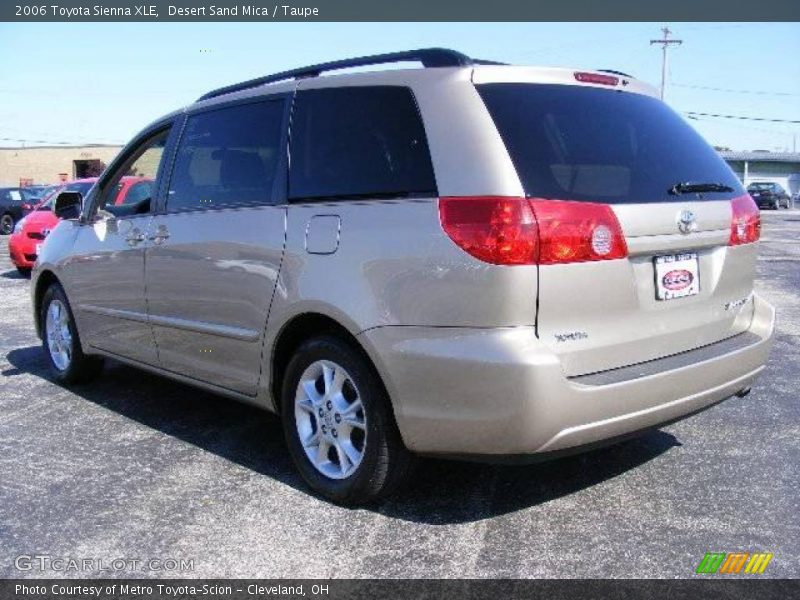 Desert Sand Mica / Taupe 2006 Toyota Sienna XLE