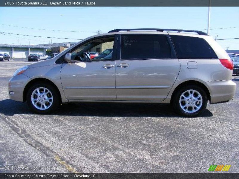 Desert Sand Mica / Taupe 2006 Toyota Sienna XLE