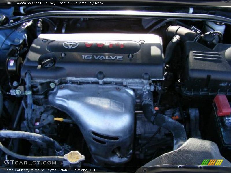 Cosmic Blue Metallic / Ivory 2006 Toyota Solara SE Coupe