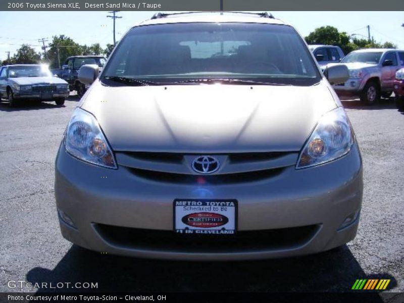 Desert Sand Mica / Taupe 2006 Toyota Sienna XLE