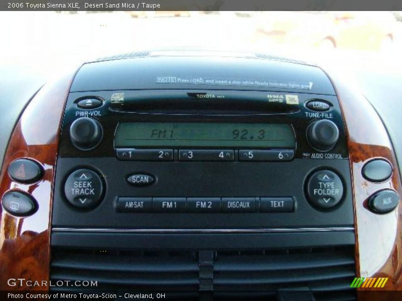 Desert Sand Mica / Taupe 2006 Toyota Sienna XLE