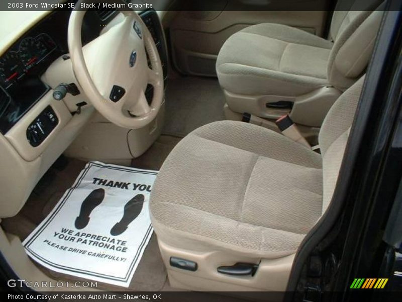 Black / Medium Graphite 2003 Ford Windstar SE