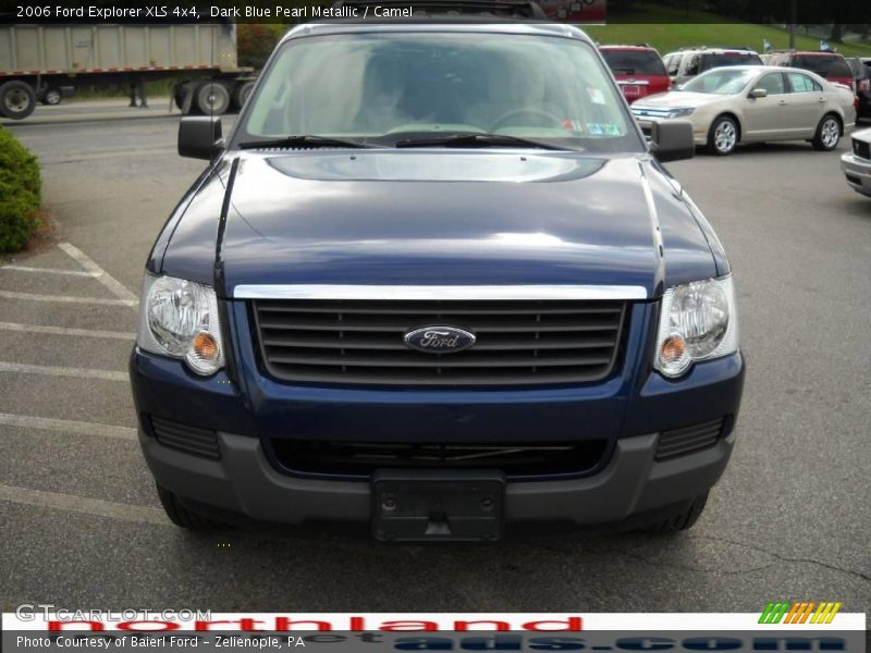 Dark Blue Pearl Metallic / Camel 2006 Ford Explorer XLS 4x4