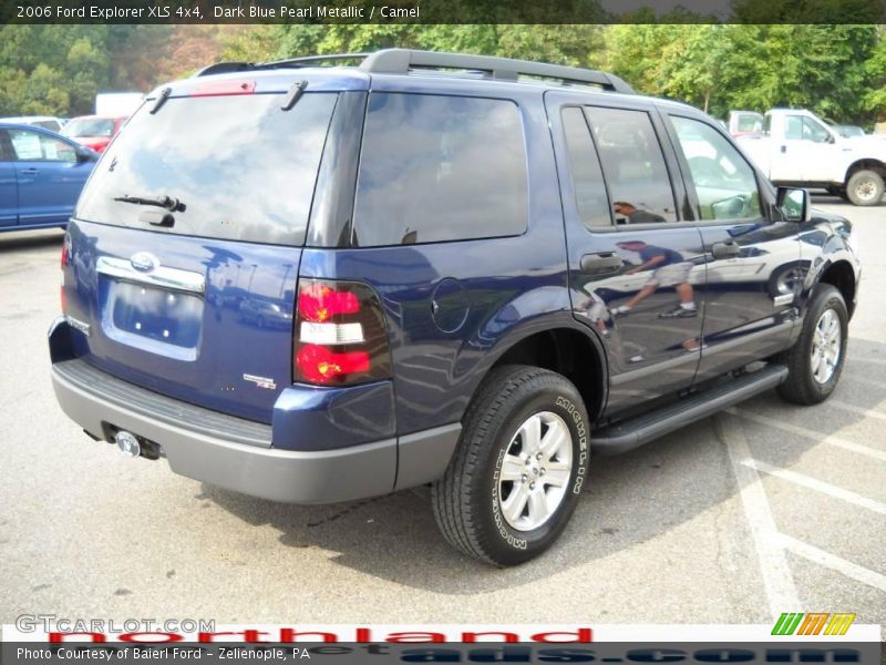 Dark Blue Pearl Metallic / Camel 2006 Ford Explorer XLS 4x4