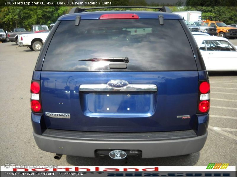 Dark Blue Pearl Metallic / Camel 2006 Ford Explorer XLS 4x4