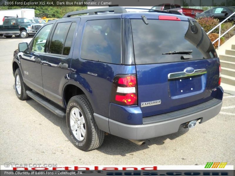 Dark Blue Pearl Metallic / Camel 2006 Ford Explorer XLS 4x4