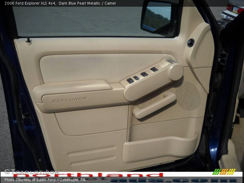 Dark Blue Pearl Metallic / Camel 2006 Ford Explorer XLS 4x4