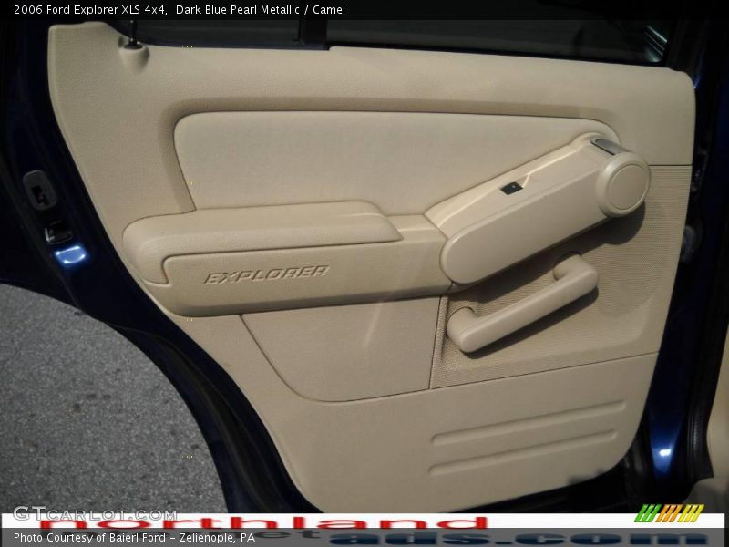 Dark Blue Pearl Metallic / Camel 2006 Ford Explorer XLS 4x4