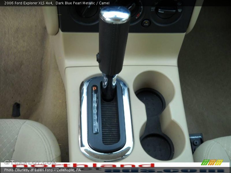 Dark Blue Pearl Metallic / Camel 2006 Ford Explorer XLS 4x4