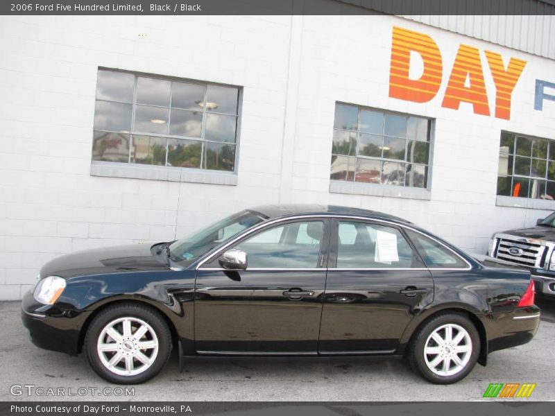 Black / Black 2006 Ford Five Hundred Limited