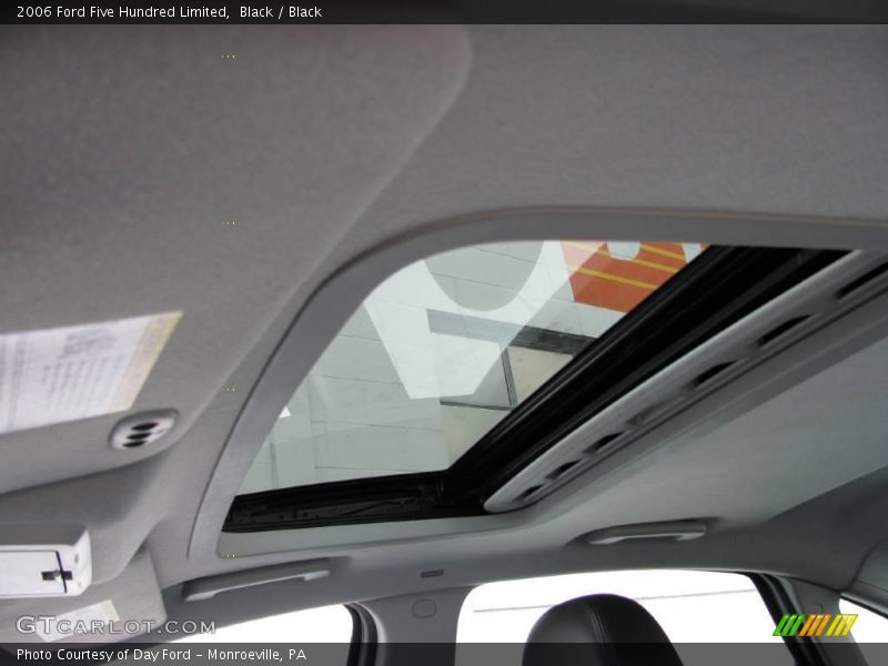 Black / Black 2006 Ford Five Hundred Limited