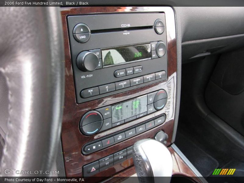 Black / Black 2006 Ford Five Hundred Limited