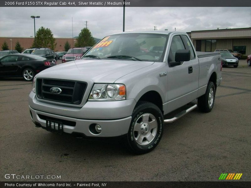 Silver Metallic / Medium Flint 2006 Ford F150 STX Regular Cab 4x4