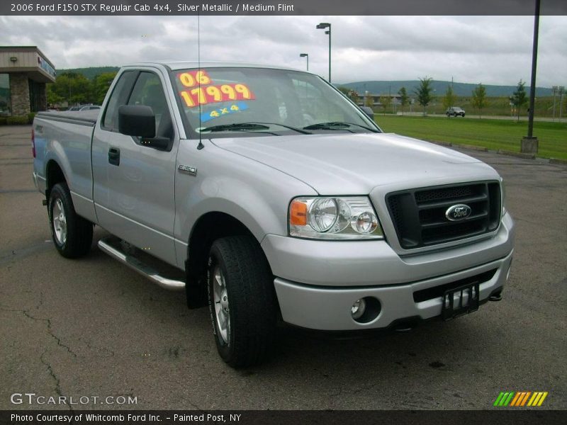 Silver Metallic / Medium Flint 2006 Ford F150 STX Regular Cab 4x4