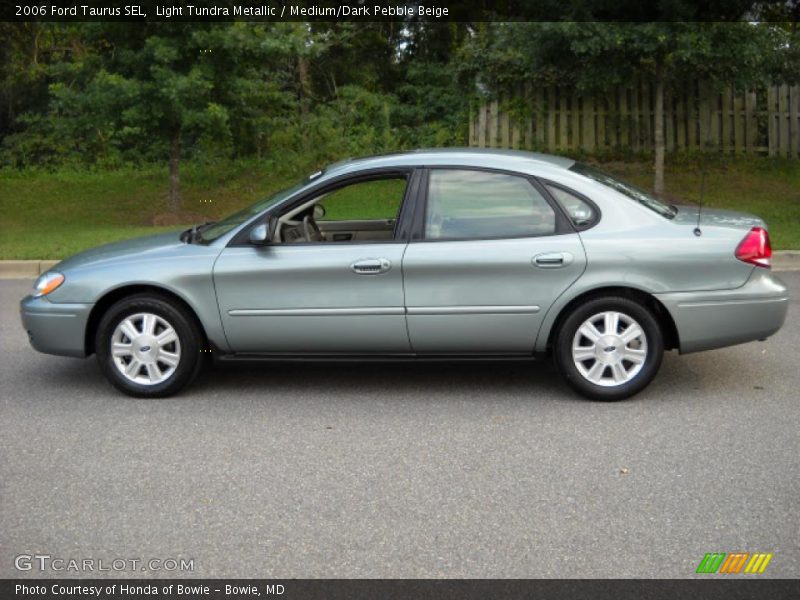 Light Tundra Metallic / Medium/Dark Pebble Beige 2006 Ford Taurus SEL