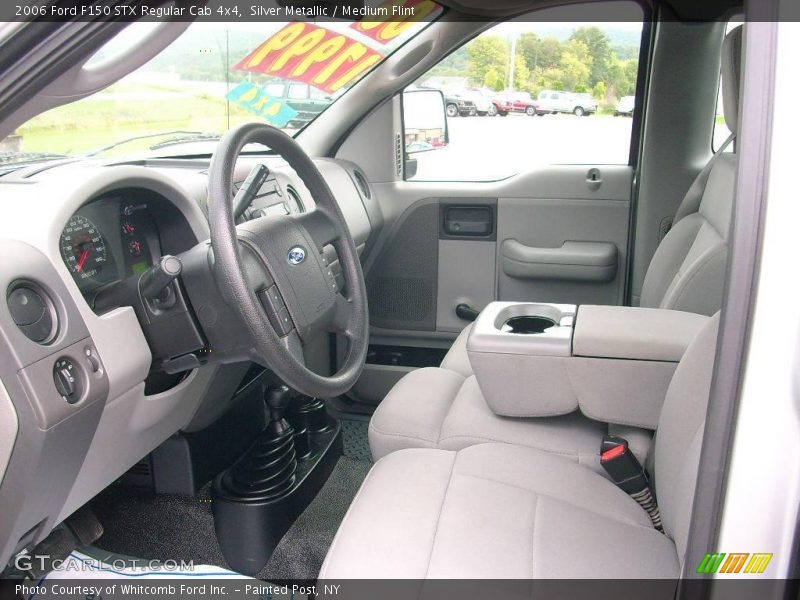 Silver Metallic / Medium Flint 2006 Ford F150 STX Regular Cab 4x4