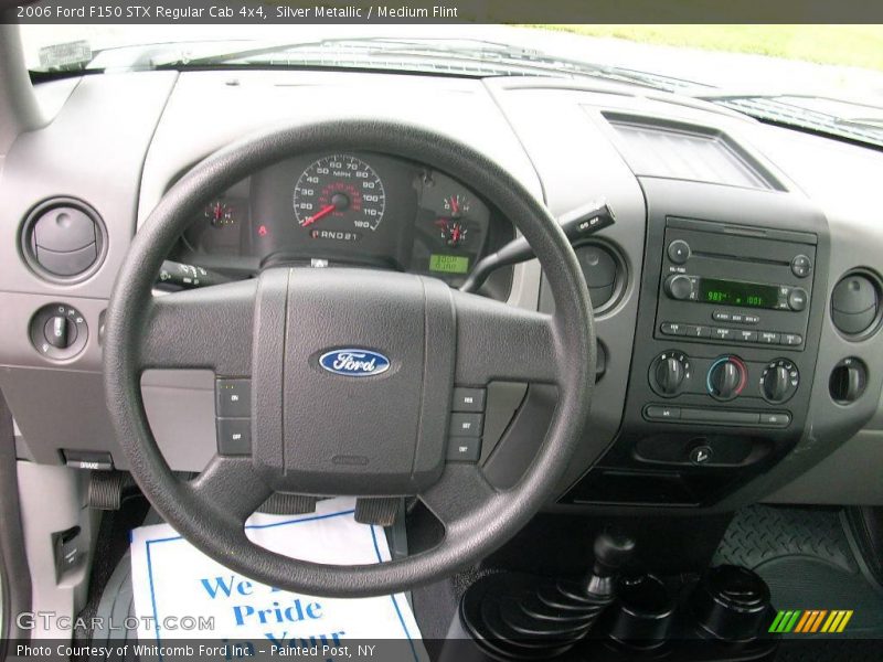 Silver Metallic / Medium Flint 2006 Ford F150 STX Regular Cab 4x4