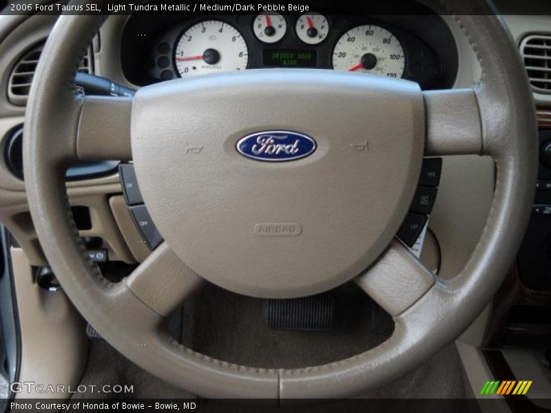 Light Tundra Metallic / Medium/Dark Pebble Beige 2006 Ford Taurus SEL