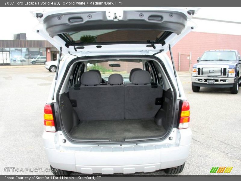 Oxford White / Medium/Dark Flint 2007 Ford Escape Hybrid 4WD