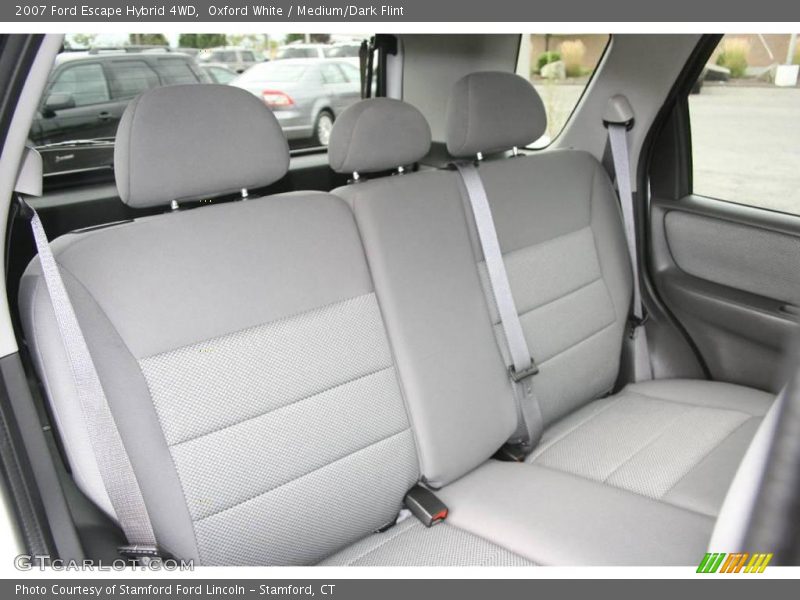 Oxford White / Medium/Dark Flint 2007 Ford Escape Hybrid 4WD