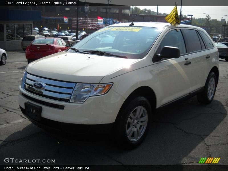 Creme Brulee / Camel 2007 Ford Edge SE