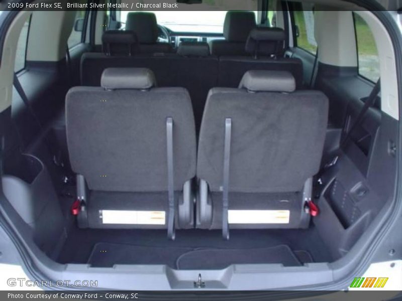 Brilliant Silver Metallic / Charcoal Black 2009 Ford Flex SE