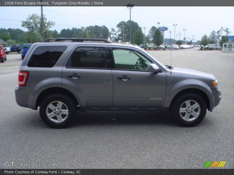 Tungsten Grey Metallic / Stone 2008 Ford Escape Hybrid