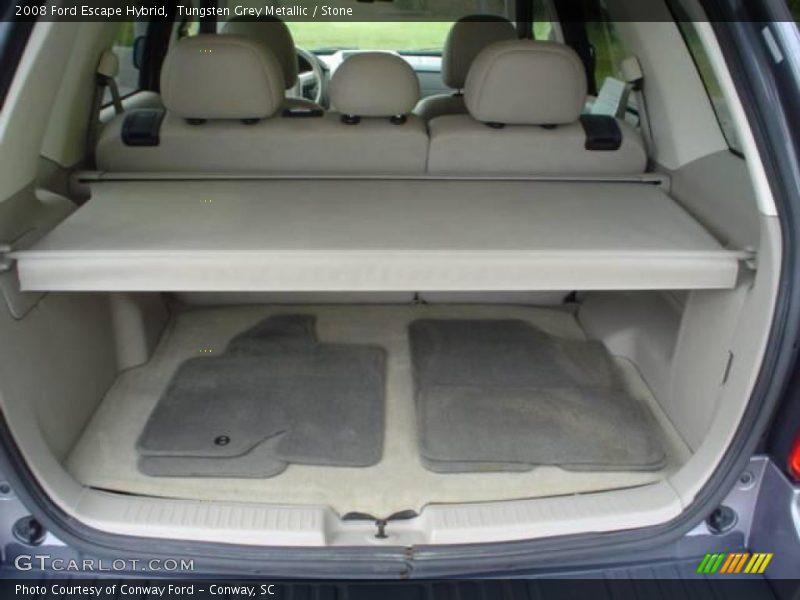 Tungsten Grey Metallic / Stone 2008 Ford Escape Hybrid