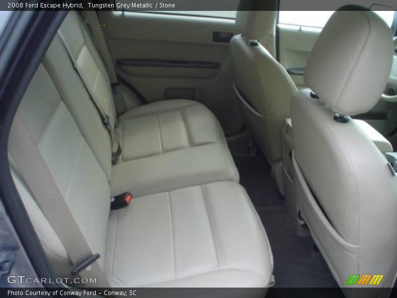 Tungsten Grey Metallic / Stone 2008 Ford Escape Hybrid