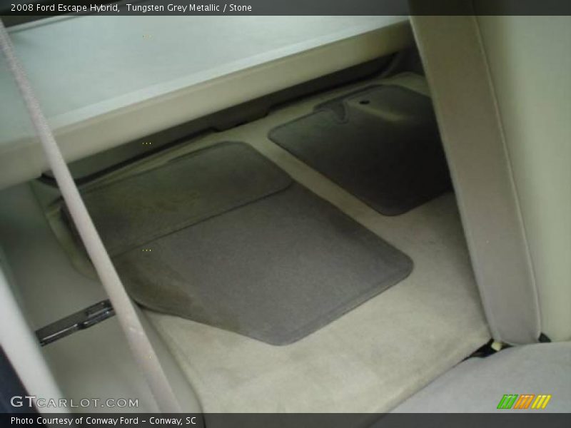 Tungsten Grey Metallic / Stone 2008 Ford Escape Hybrid
