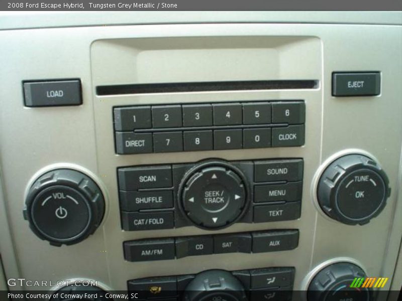 Tungsten Grey Metallic / Stone 2008 Ford Escape Hybrid