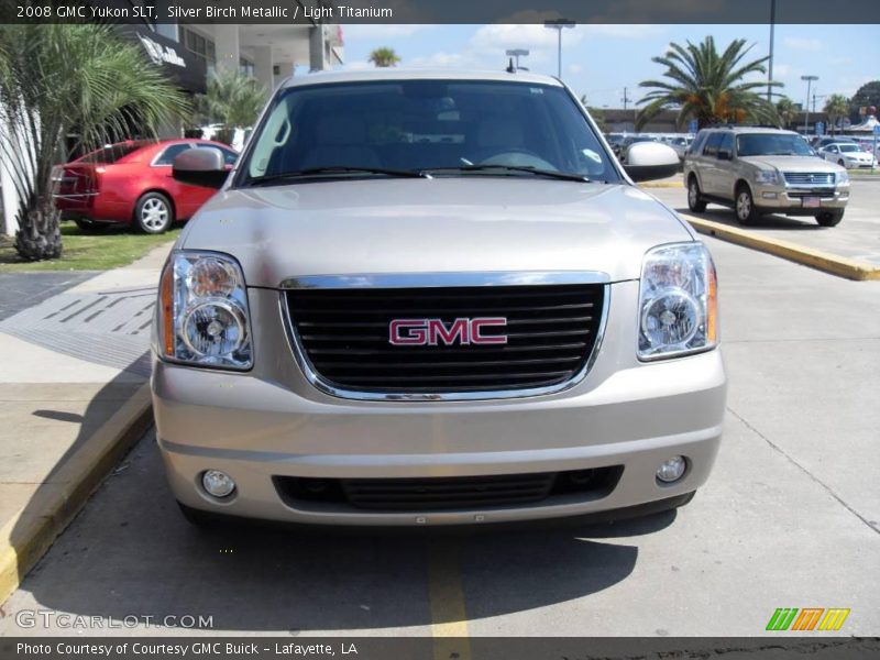 Silver Birch Metallic / Light Titanium 2008 GMC Yukon SLT