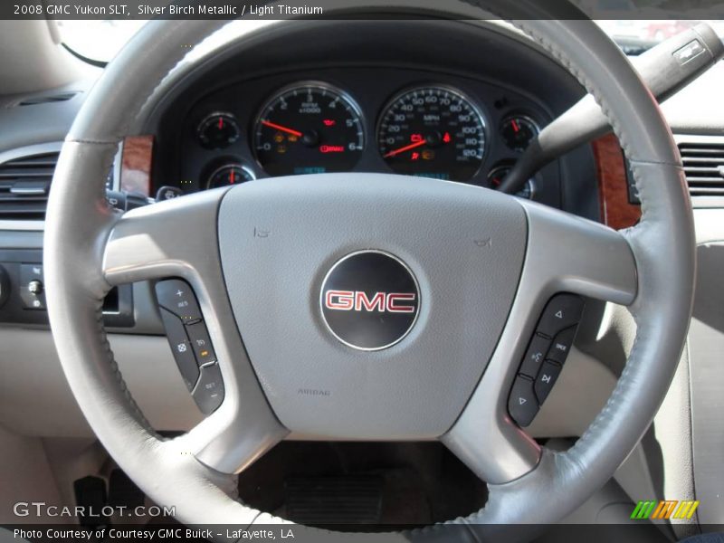 Silver Birch Metallic / Light Titanium 2008 GMC Yukon SLT