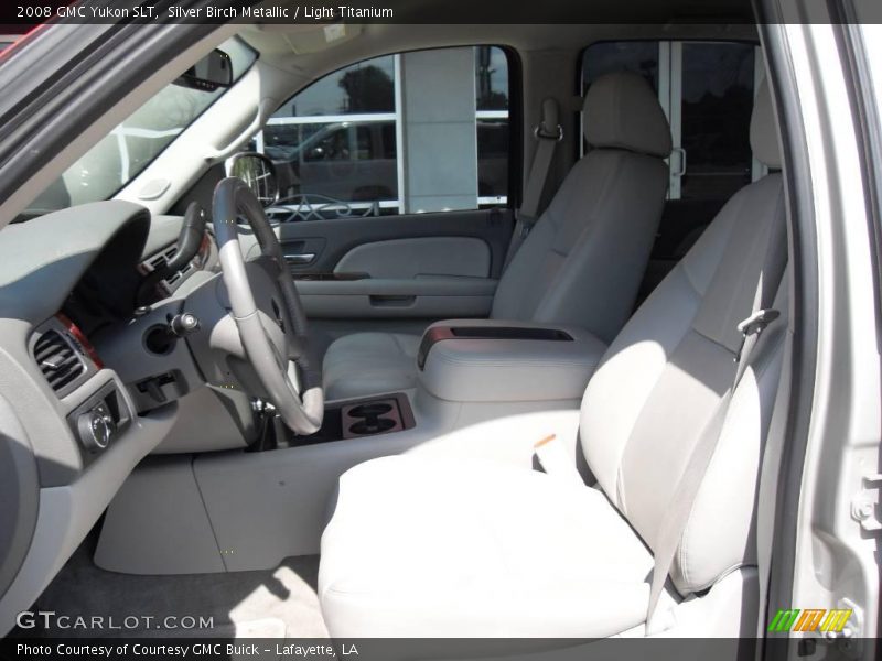 Silver Birch Metallic / Light Titanium 2008 GMC Yukon SLT